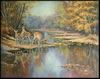 Ivy Ridge Studio: Low Water, 30" x 36" oil painting